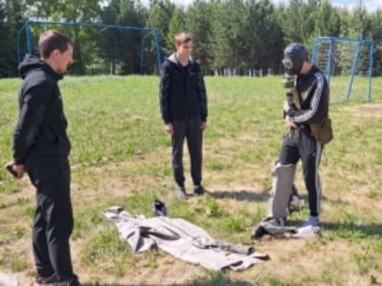 Военно-полевые сборы прошли в Тяжинском агропромышленном техникуме