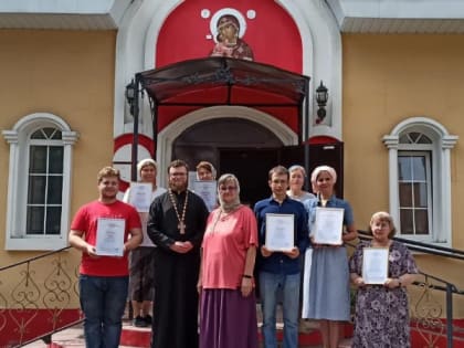 В храме в честь иконы Божией Матери «Феодоровская» завершился курс школы звонарей