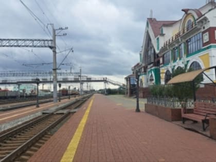 Неадекватное поведение пассажира на станции Белово