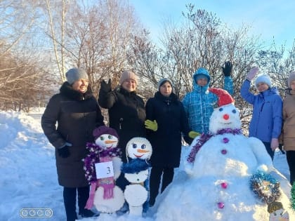 Лучший снеговик