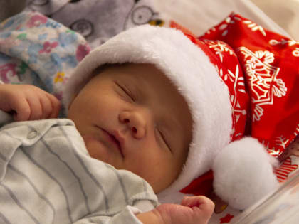 В первый день 2023 года в Кузбассе родились 36 детей.