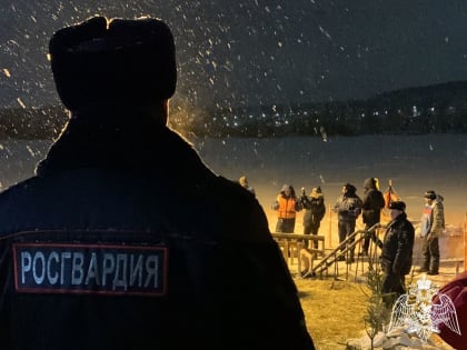 Росгвардейцы обеспечили безопасность граждан в период празднования Крещения Господня в Кузбассе