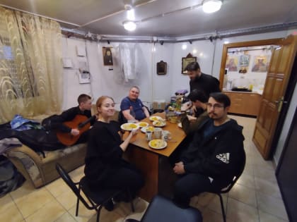 Молодежный клуб Новокузнецка провел встречу перед Великим постом