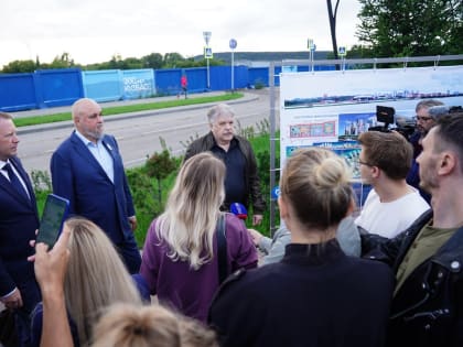 Сергей Цивилев показал блогерам, как будет выглядеть центр Кемерова в ближайшей перспективе