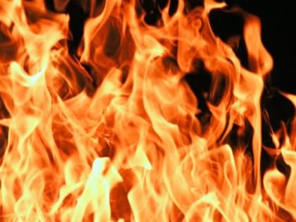 В Кузбассе сотрудники МЧС ночью усиленно боролись с опасным пожаром