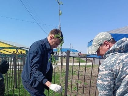 Второй день на территории Ленинск-Кузнецкого муниципального округа проводится Международная акция «Сад памяти»