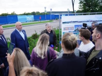 Сергей Цивилев показал блогерам, как будет выглядеть центр Кемерова в ближайшей перспективе