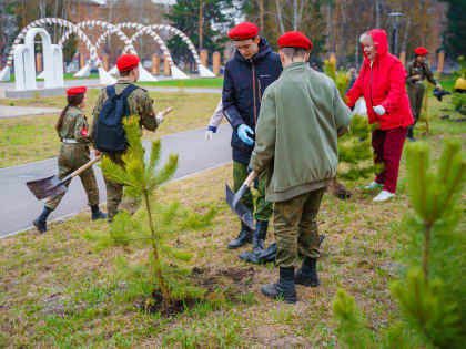 Международная акция «Сад памяти» прошла в Юрге