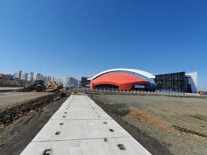 В Кузбассе завершается строительство главной площадки празднования 300-летия региона