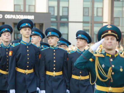 Первые воспитанники Президентского кадетского училища посвящены в кадеты
