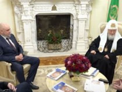 Губернатор Кузбасса побывал у Патриарха Кирилла и позвал его в гости в Кузбасс (ВИДЕО)