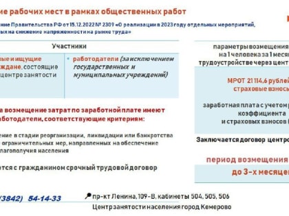 Кемеровских работодателей призывают участвовать в государственной программе по получению субсидии на выплату зарплат сотрудникам