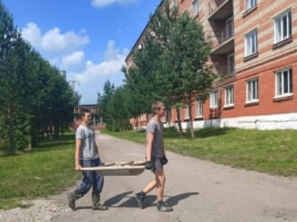 В Тяжинском агропромышленном техникуме действует подростковый трудовой отряд «Бригада»