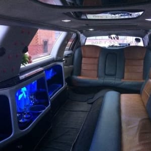 Lincoln Town car лимузин салон