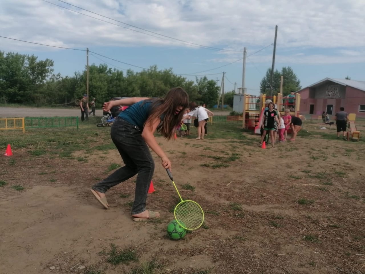 План летней досуговой площадки