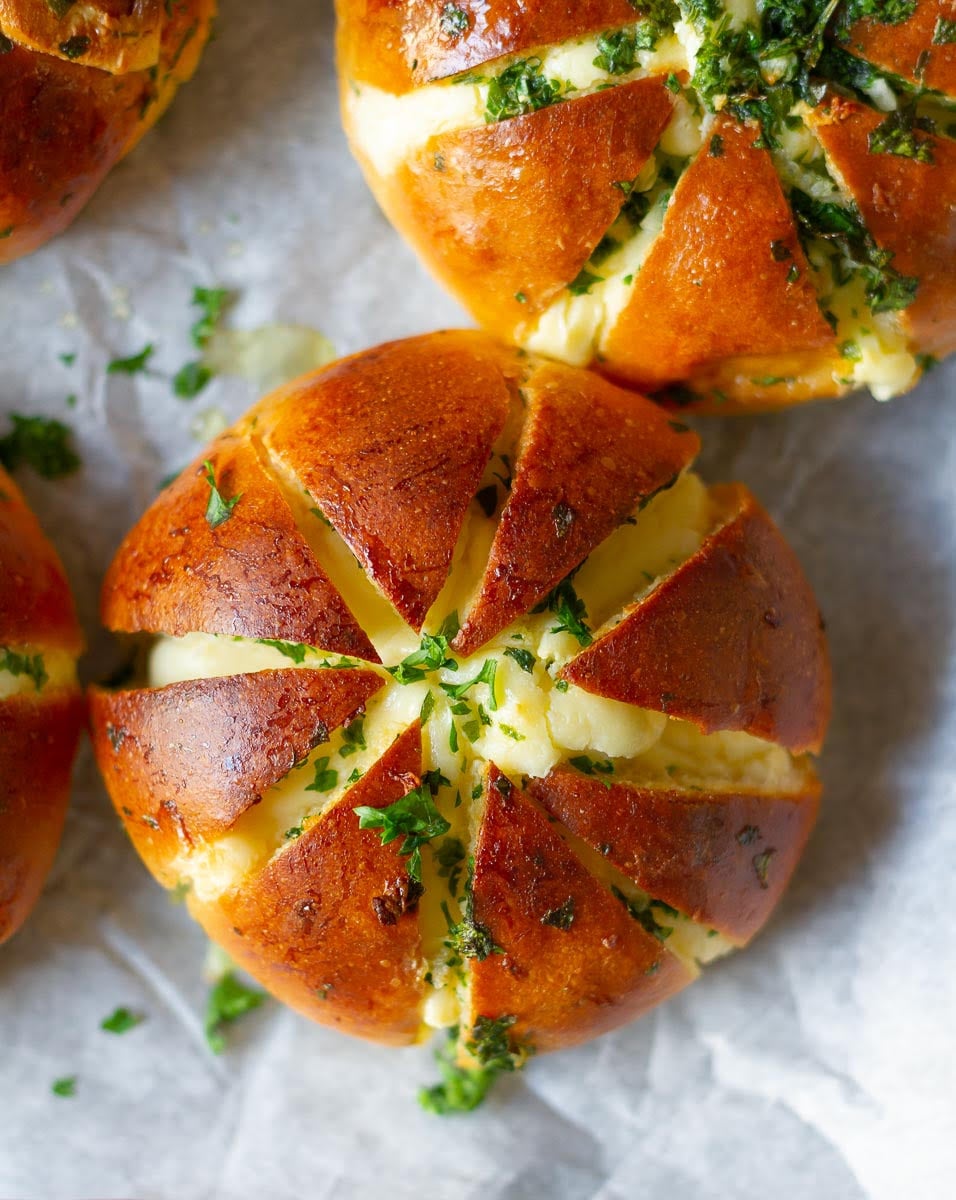 Korean Cream Cheese Bun 