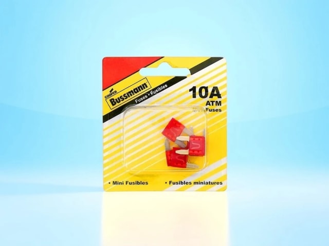 MINI FUSIBLE PERFIL BAJO 10AMP ROJO