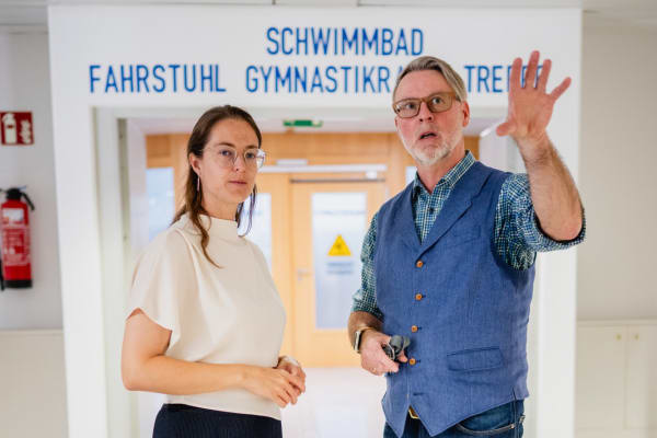 Staatssekretärin besuchte Klinik an der Weißenburg