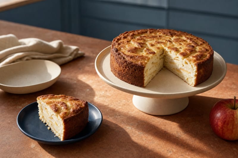 Apfel-Quark-Torte