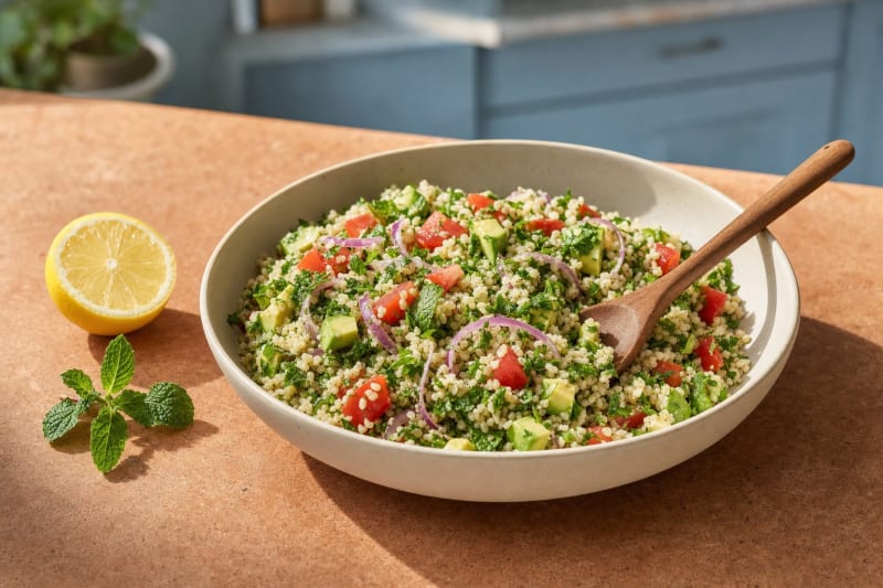 Bulgur-Minze-Salat