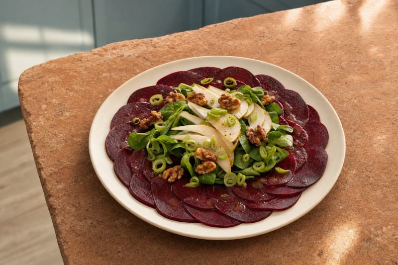 Rote-Bete-Carpaccio