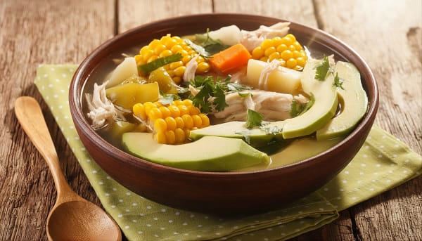 Sopa tradicional andina