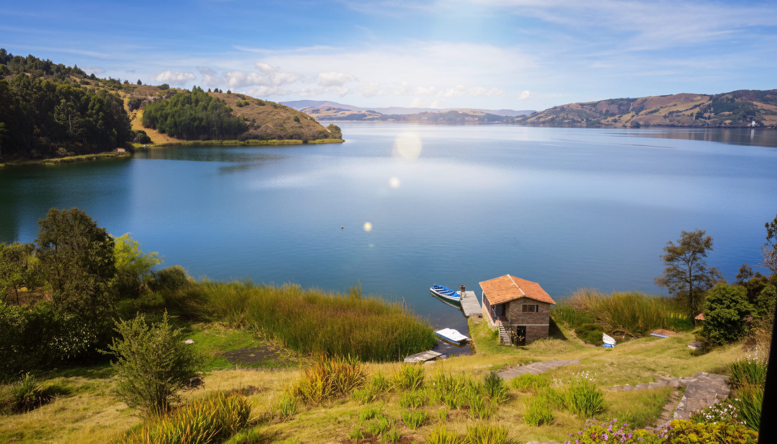 Laguna de Tota para plan romántico