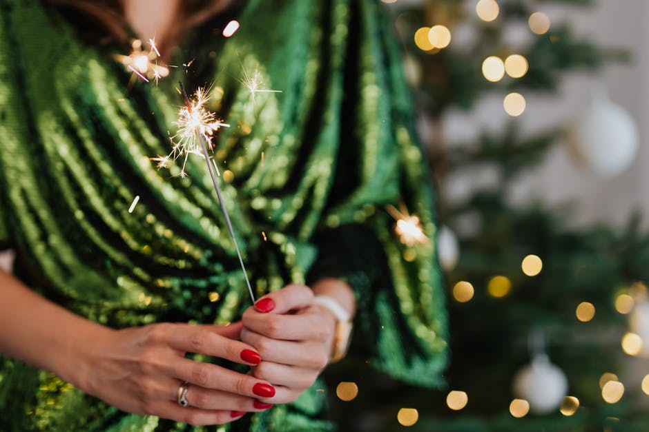 Professional christmas nails design with intricate patterns - Toronto nail salon