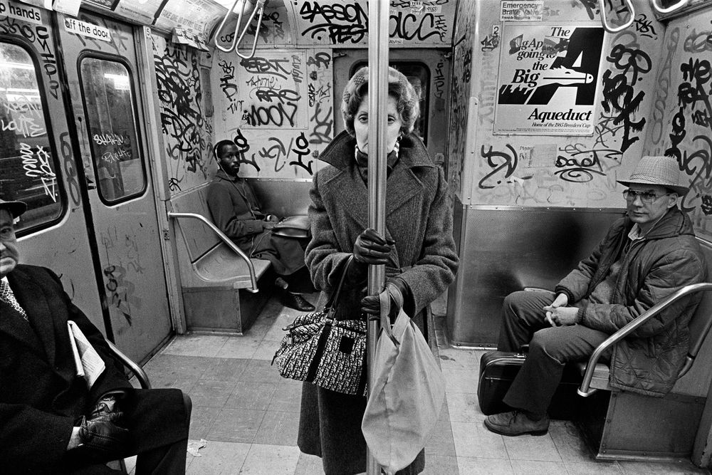 CC Train, NYC, 1982 © Richard Sandler / The Eyes of the City