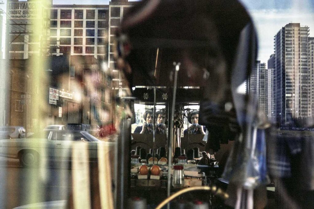 elf-Portrait, Chicago, February, 1976. © Estate of Vivian Maier, Courtesy Maloof Collection and Howard Greenberg Gallery, New York
