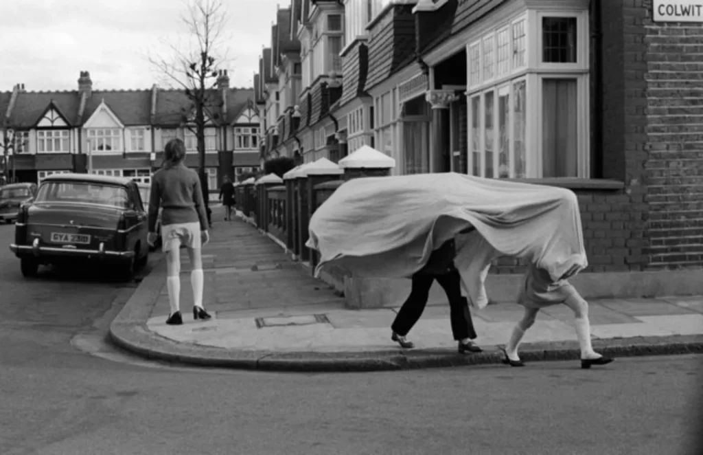 Children playing in a suburban street, Wandsworth, London, ca. 1970 ©Homer Sykes