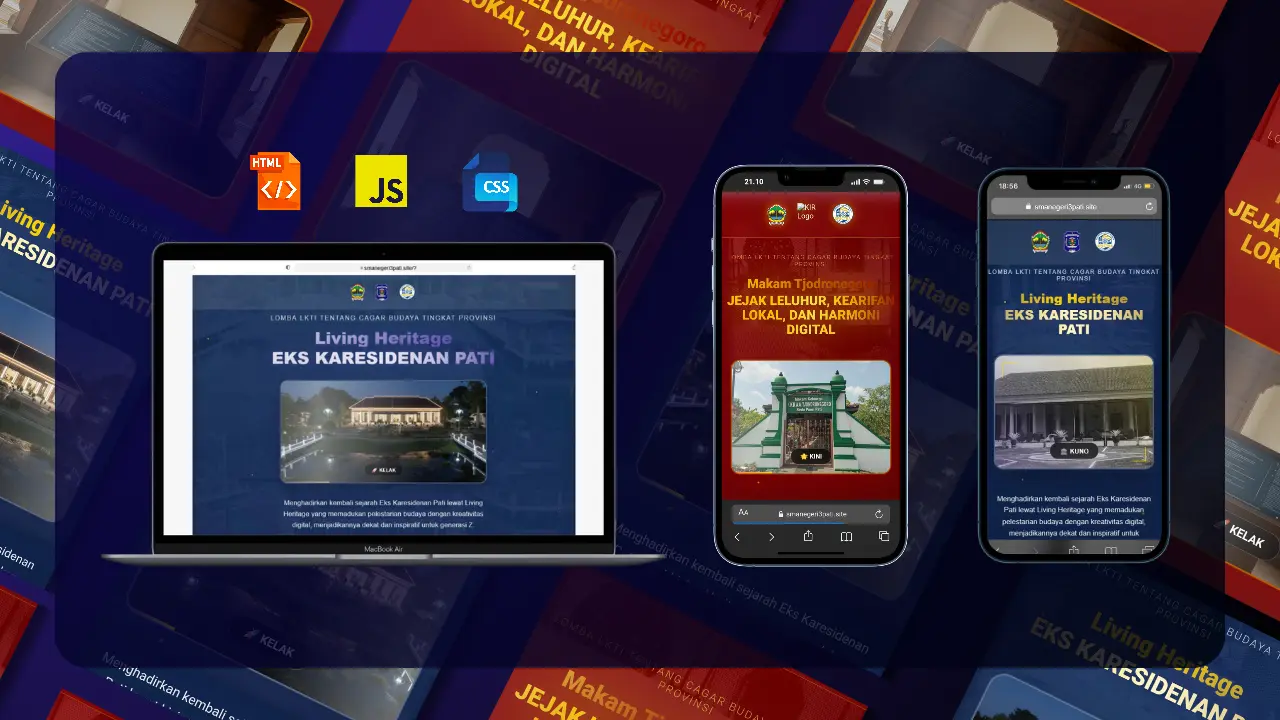 Living Heritage: Digital Educational Platform of Pati Residency and Tjondronegoro Tomb