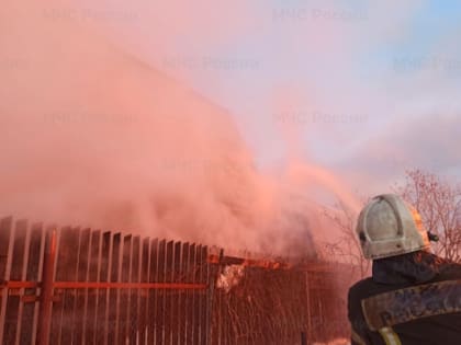 Кольчугинские пожарные не дали огню перекинуться на соседние строения
