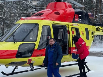 Во Владимир санавиацией доставили годовалого малыша, которому потребовалась срочная операция