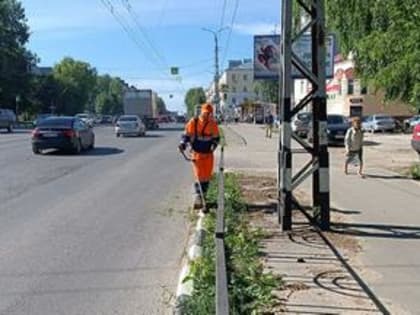 Уборка и ремонт улично-дорожной сети 25 июня