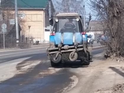 Уборка улично-дорожной сети: 7 апреля