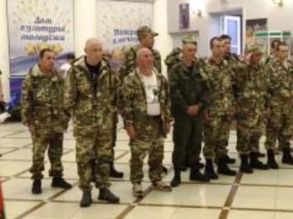 Добровольцы из Владимирской области отправляются на службу