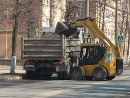 Уборка улично-дорожной сети: 12 апреля