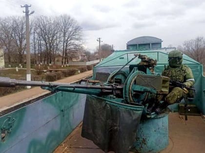 В зоне СВО появился российский бронепоезд «Енисей»