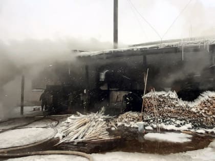 В Коврове пожарные тушили возгорание на мебельном производстве
