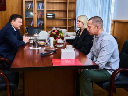 Евгений Рычков поблагодарил Дмитрия Кана за спасение двух маленьких детей