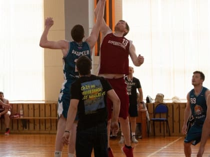 Завершился мужской чемпионат города Гусь-Хрустального по баскетболу