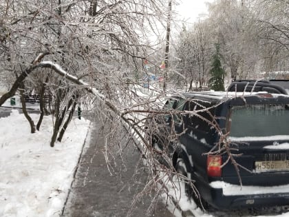 В Вязниковском районе устраняют последствия ледяного дождя