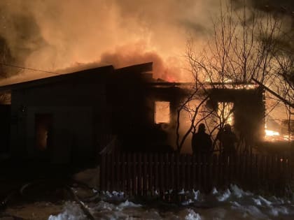 В селе Великово Ковровского района произошел пожар в частном жилом доме