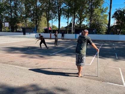 Открытый турнир по городкам в Второво