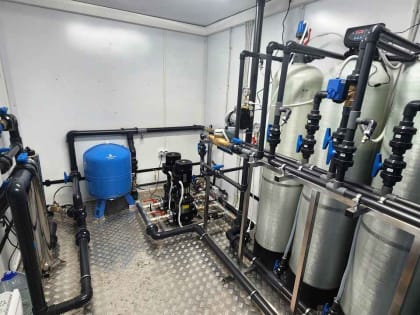 Новая станция водоочистки улучшает качество питьевой воды в Гусевском-3