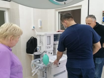 В Муромскую детскую больницу поступили два новых наркозно-дыхательных аппарата