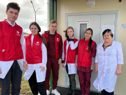 «Волонтёры-медики» в проекте #ДоброВСело