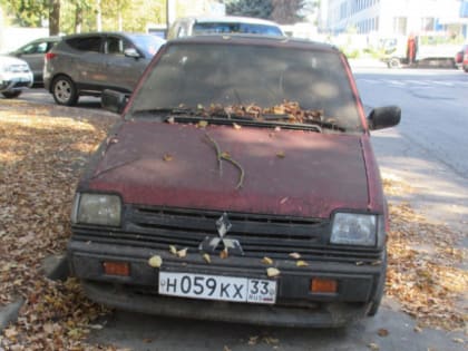 Владимир: новая инициатива по борьбе с брошенными автомобилями