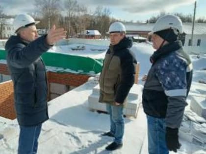 Выездное совещание на объекте строительства